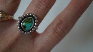 STACKER TURQUOISE RING #1