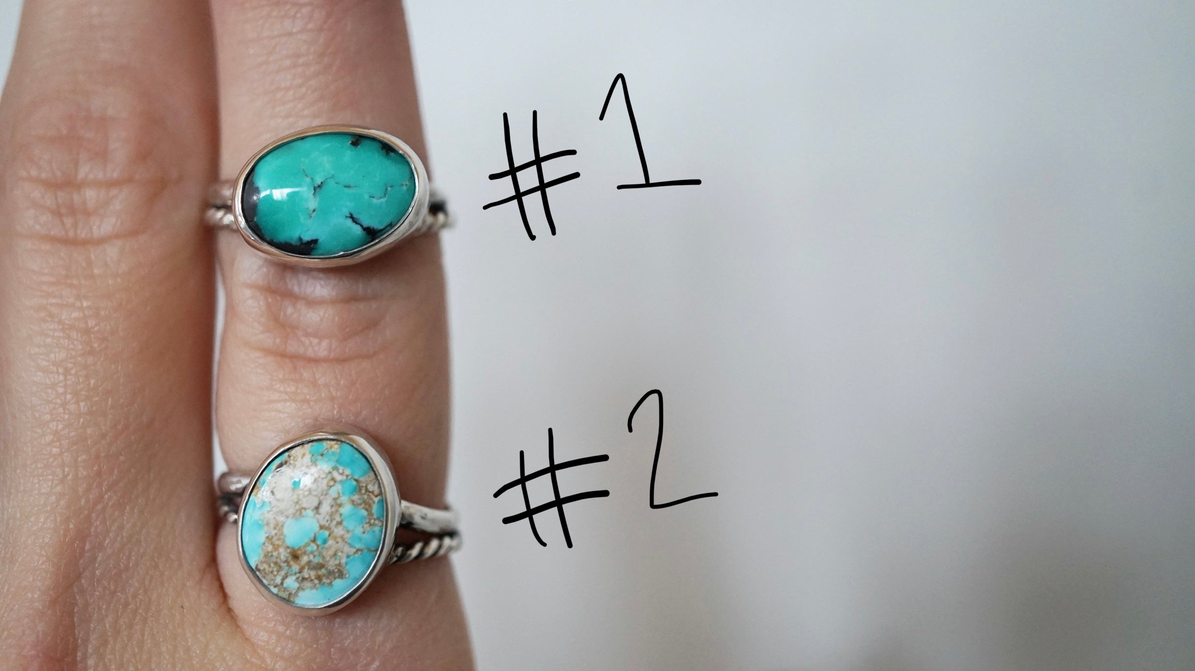 TWIST TURQUOISE RING #2