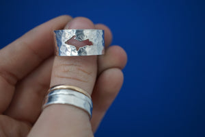 THICK SILVER RING